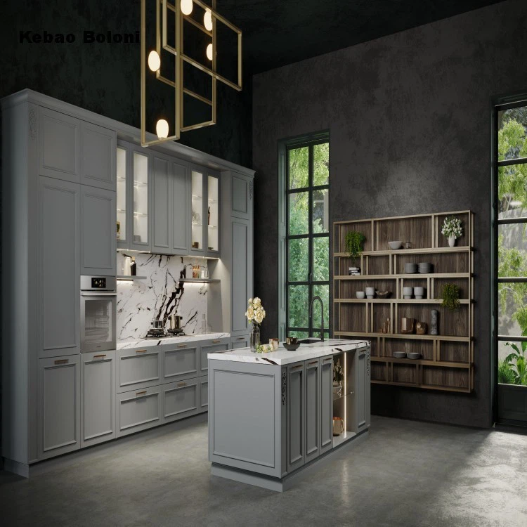 French Style Kitchen Pantry Cabinet-Morris suppliers