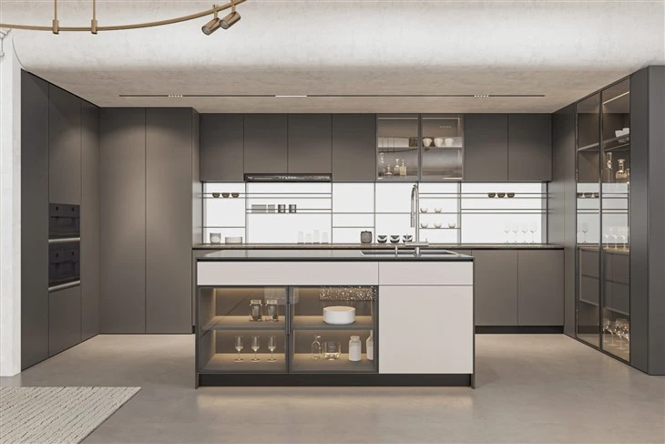 Minimalist Kitchen Cabinets factory